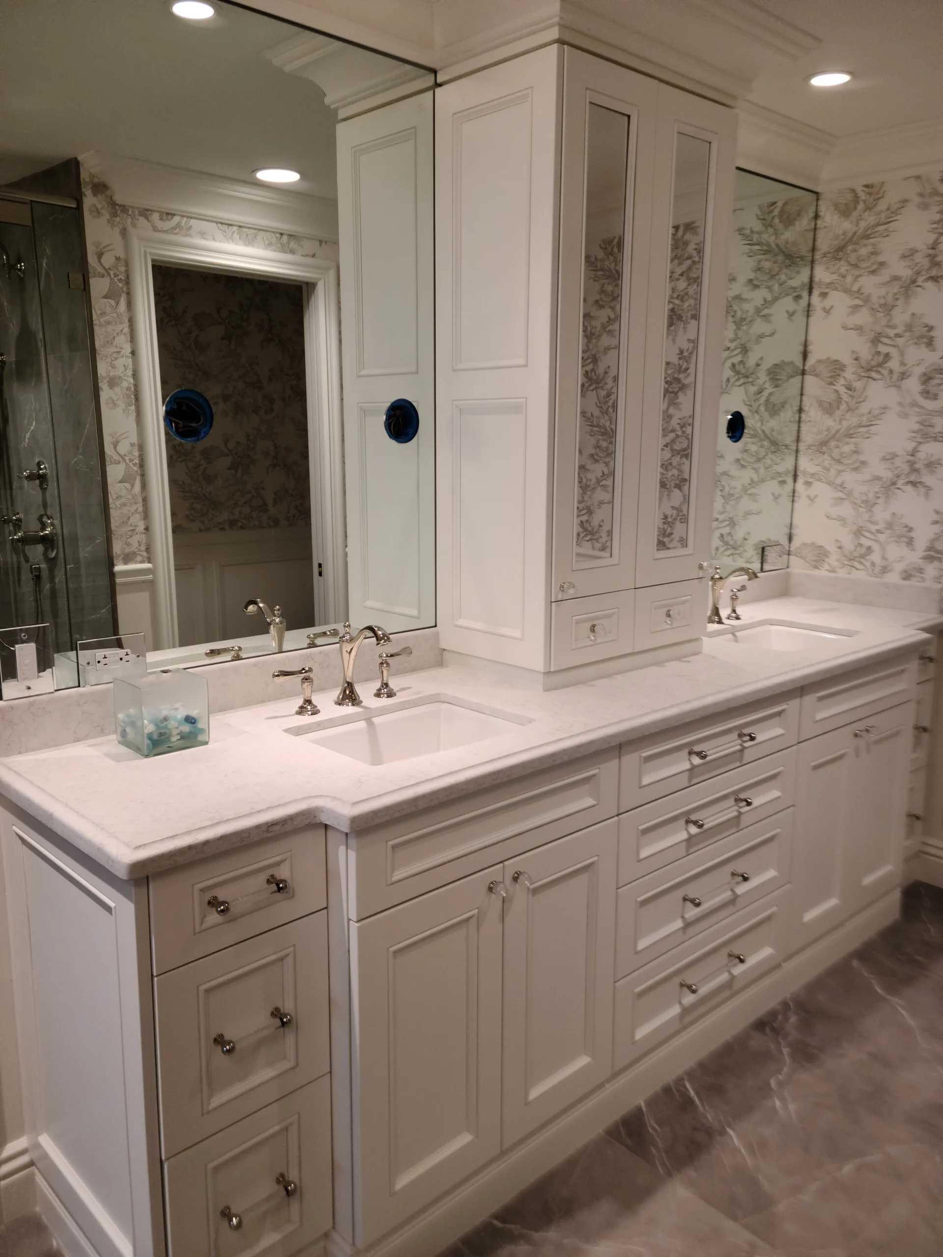 Luxury bathroom remodeling project by Trinity Design Build in Phoenix Arizona
