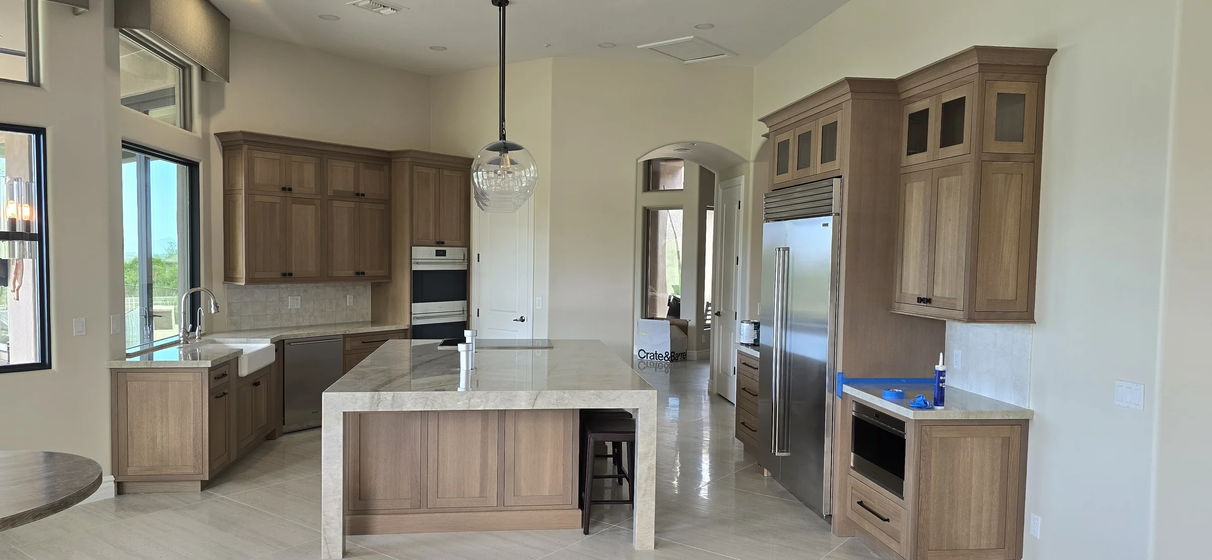 Luxury kitchen remodeling project by Trinity Design Build in Phoenix Arizona
